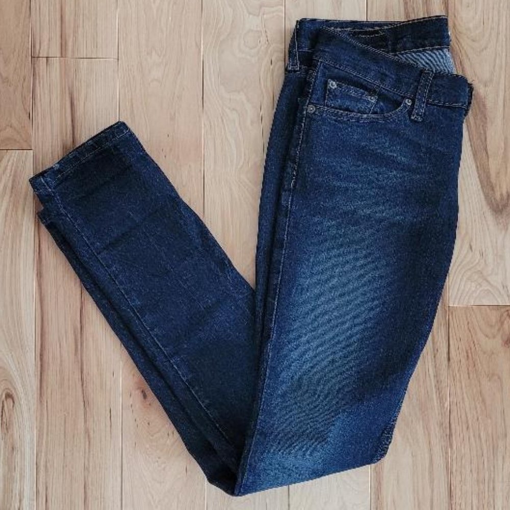 Levi 524 Too Super Low Women's Jeans 28 Dark Wash